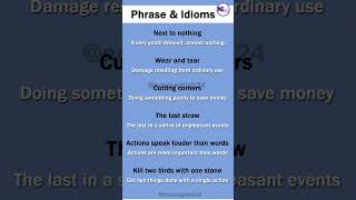 Advanced (Idioms) in English