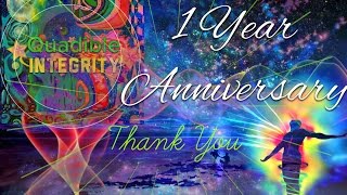 Quadible Integrity: 1 Year Anniversary -- THANK YOU!