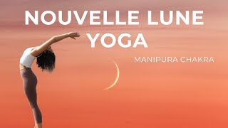 🌙Yoga Nouvelle Lune Bélier 🐑 & Éclipse solaire : Vinyasa manipura chakra (twists ouverture et abs)