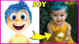 INSIDE OUT 2 Characters as BABIES + Guess The Characters by their Voice | Sadness, Joy, Anxiety