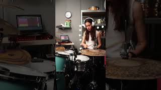 Drops™ drum fx demo by internet drummer Martina Barakoska AKA iamthe_m 🔥 Crown 2  #drumgear #drums