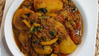 Do you have potatoes & grinded beef at 🏚 make this 😋recipe for your family, they will ask for more❤️