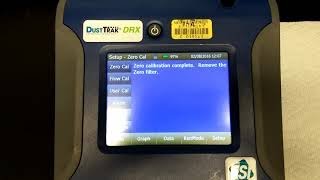 How to download data from the TSI DRX DustTrak