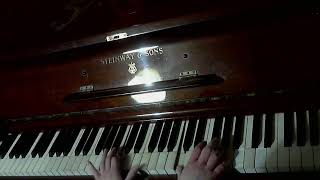 Wild Horses - Original Song Solo Piano Arrangement Home Melody Composition