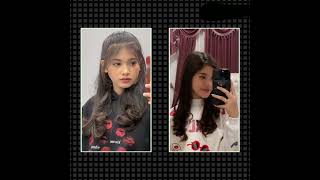 dua CECAN numpang lewat 😁🎀🌷💗MALA DAN SRIDEVI 🌷 MIROR