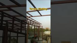 Terrace garden | gazibo | pargola | eco estate #shorts @cscvikram1