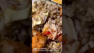 Jerk fried rice with shrimp & salmon (I do not own the rights to this music)