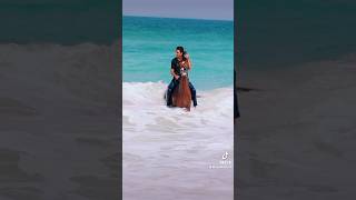 Jat  peida hota bus #horserid #equestrian #beach #horselover