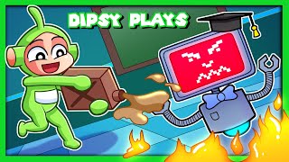 🌈 Pranking My Teacher Until He CLOSES THE SCHOOL! | Dipsy Plays Bash The Teacher #07