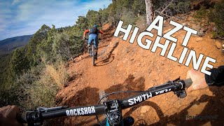 Riding AZT Highline with Alex Petitdemange | Pine Arizona MTB