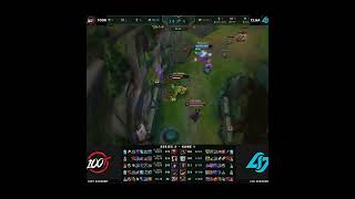 100T Kenvi Kick - League of Legends #shorts