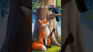 Admiration's Lesson: How the Fox Fooled the Crow || Animation || story for kids #shorts #motivation