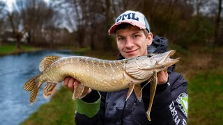 VISSEN OP SNOEK met KUNSTAAS