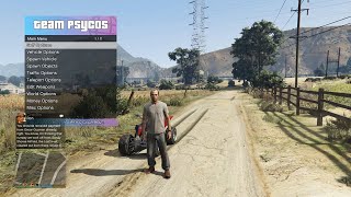 GTA5 PS4 MOD MENU FUN! (PS4 STORY MODE MODDING)