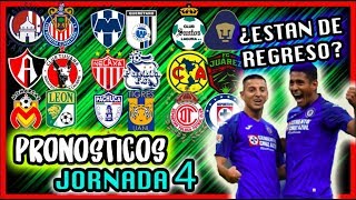 🔷🔥 PRONOSTICOS JORNADA 4 CLAUSURA 2020 LIGA MX - Quiniela Futbol Mexicano 2020 ⚽✅