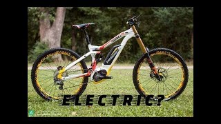 ELECTRIC DH bike?! I 1080p