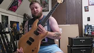 Schecter KM6 Demo and Review (Keith Merrow) MKii (Line 6 Helix)