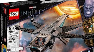 #LEGO Black Panther Dragon Flyer Review (Set #76186)