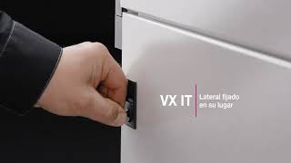 Rack VX IT · Montaje de laterales partidos en horizontal (How To) | Rittal ES