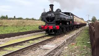 Saturday morning of the GCR steam gala 7/10/23