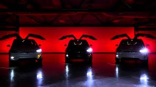 Tesla Model X Light Show