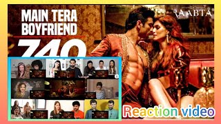 mein Tera boyfriend song reaction mashup l raabta l sushant singh l Hani reaction mashup..