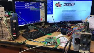 Centroid Acorn Driving Allen Bradley ultra-3000 Fanuc Redtop Servo. Working!!!!!!!!