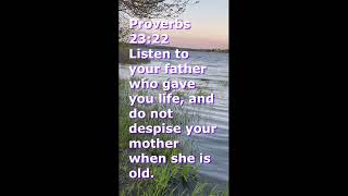 Listen to your parents bible verse #shorts #bibleverseoftheday #bibleverse #loveyourparents