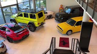 FERRARI Service Center STARNBERG Germany / Museum of Collectible Cars / MERSEDES BENZ PORSCHE BMW