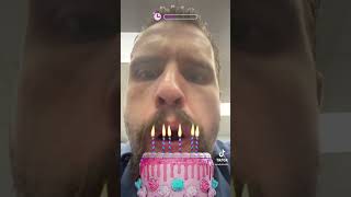 Birthday blowout #tiktokvideo #shortvideo #birthdaycake