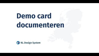 Demo card documenteren