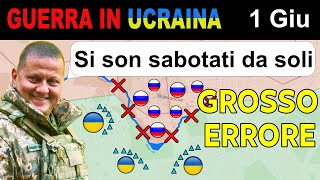 1 Giu: SABOTAGGIO O STRATEGIA? Piano Russo SI RITORCE CONTRO DI LORO | Guerra in Ucraina