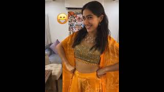 Sara Ali Khan | 15 expression for 30 Second On world emoji day | Bollywood celebrity