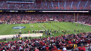 SAN FRANCISCO 49ERs ~ Last Game at Candlestick Park - Joe Montana