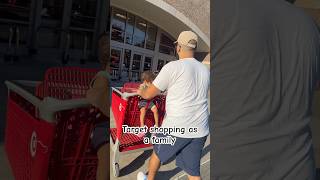 Family shopping at Target❤️ #shopping #target #family #familyshopping #shorts