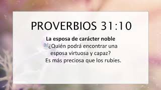 Capitulo entero de Proverbios 31 - Mujer virtuosa - Palabra de Dios