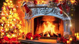 2 Hours of A Good Old Christmas Songs Playlist 🎄 Classic Christmas Music with Crackling Fireplace 🎅