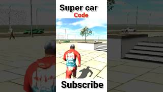 Super car cheat code in Indian bike driving 3d