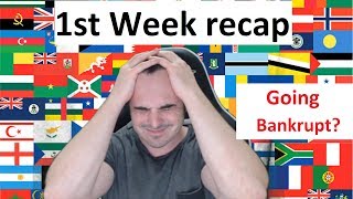 New Countries: Week 1 Recap & Bankruptcy? #Hattrick