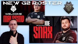 G2 New Roster ! ლეგენდარული სნაქსი G2 ს კაპიტანია (და კიდევ ვიღაც გვატემალელი)