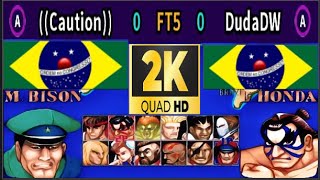 Street Fighter II: Champion Edition - ((Caution)) VS DudaDW - FT5