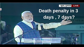 PM Modi claimed rapists hanged in 3 days, 7 days: No, ANI misquoted him