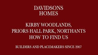 How to find us at Kirby Woodlands, Priors Hall Park, from Market Harborough