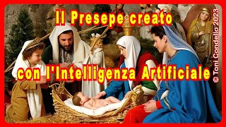 Presepe creato con l'Intelligenza Artificiale - by Toni Condello