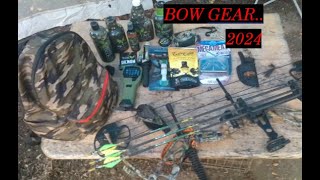 MY 2024 BOW GEAR DUMP FOR DEER HUNTING!