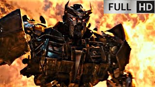 TRANSFORMERS RISE OF THE BEASTS | museum full fight | first encounter with Scourge HD