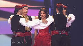 2006 Croatia: Severina - Moja štikla (12th place at Eurovision Song Contest in Athens)