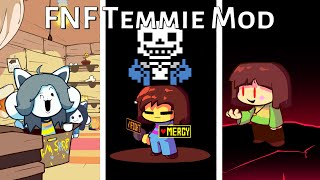 (Temmie Mod) Tem, Sans, Chara & Frisk (FRIDAY NIGHT FUNKIN" MOD)