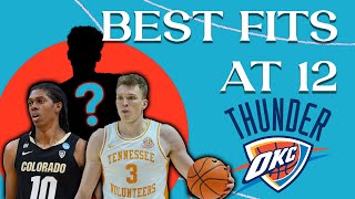 Best Potential Fits for the OKC Thunder at pick #12 | 2024 NBA Draft