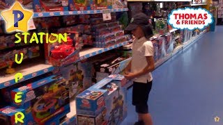 Томас Супер Стэйшин! Гигантский набор Паровозики Томас Thomas Super Station